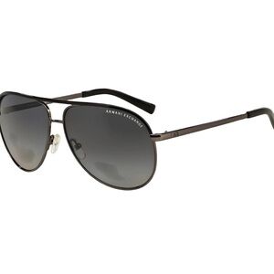ARMANI EXCHANGE AX2002 6006T3 Gunmetal Bk Grey Polarized Unisex Sunglasses
